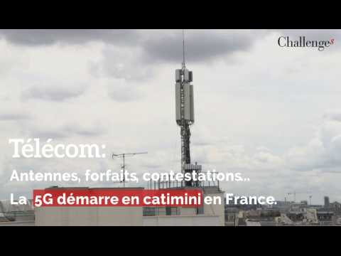 Télécoms: Antennes, contestations, forfaits... La 5G démarre en catimini en France