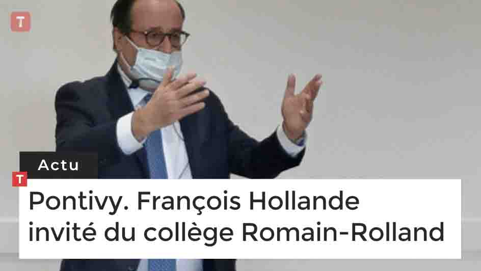 Pontivy. François Hollande invité du collège Romain-Rolland (Le Télégramme)