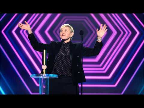Ellen Honors "Amazing" Staff At People's Choice Awards