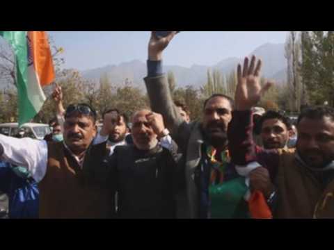 BJP supporters take out Tiranga rally on Accession Day
