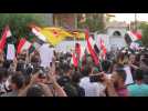 Iraqis protest Macron comments - Label : AFPTV - First images - Category : News