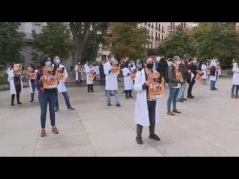 Doctors protests in Madrid