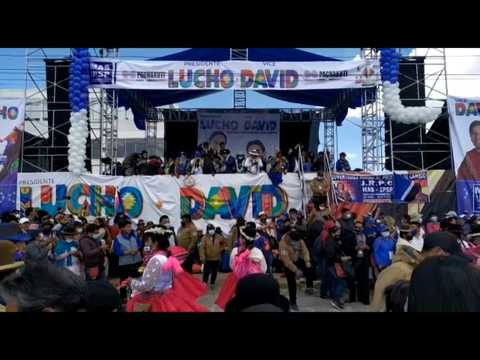 Supporters celebrate Luis Arce's victory in Bolivia's El Alto