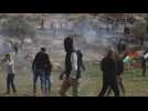 Clashes between Palestinians, Israeli soldiers during protests