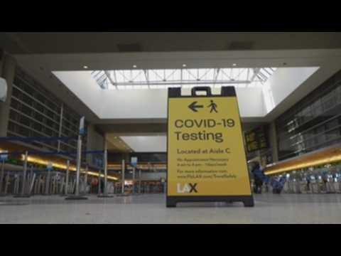 Covid-19 testing center for travellers opens at LAX