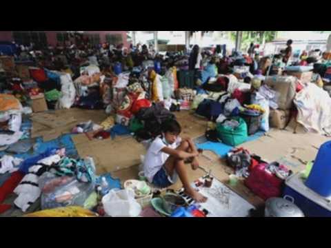 Typhoon evacuation centers in Philippines raise concerns for possible COVID 19 cases