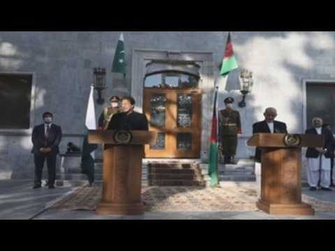 Pakistan PM on first official visit to Afghanistan