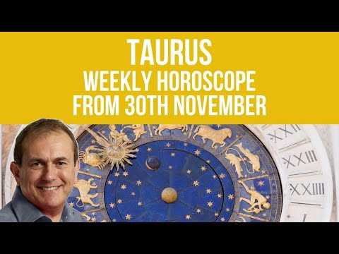 Taurus Weekly Horoscope from 30th November 2020