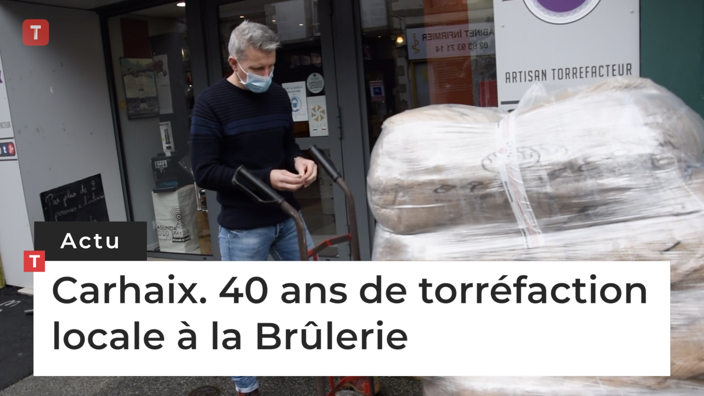 Carhaix. 40 ans de torréfaction locale à la Brûlerie (Le Télégramme)