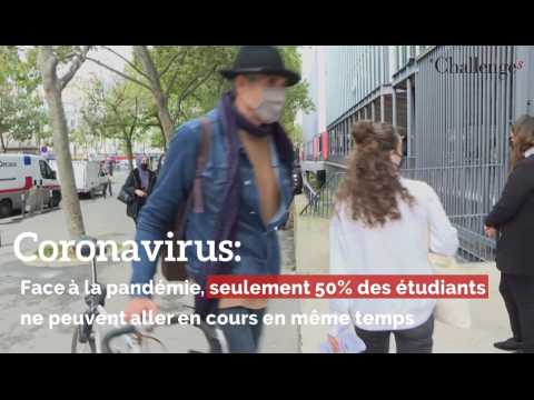 Coronavirus: Seulement 50% des étudiants ne pourront désormais aller en cours