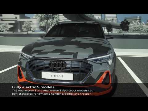 The new Audi e-tron S Sportback Electric drivetrain