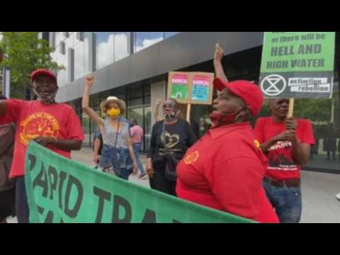 Extinction Rebellion protest in Johannesburg