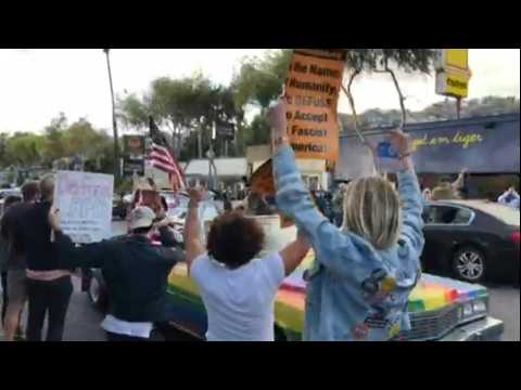 West Hollywood celebrates Joe Biden's election victory