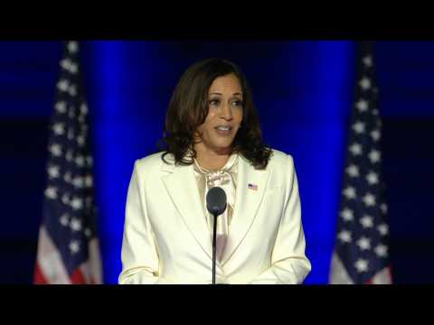 Kamala Harris says voters ushered in 'new day for America'