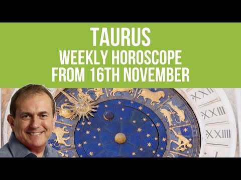 Taurus Weekly Horoscope from 16th November 2020