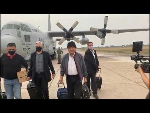 Argentina: Ex Bolivia leader Morales begins return from exile