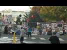Images of the White House a day after Joe Biden wins US elections