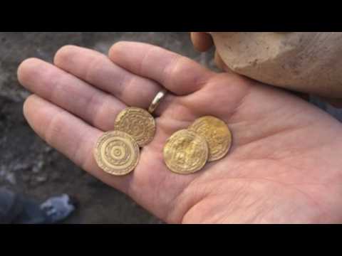 Team of archaeologists find Islamic coins from 1,000 years ago in Jerusalem
