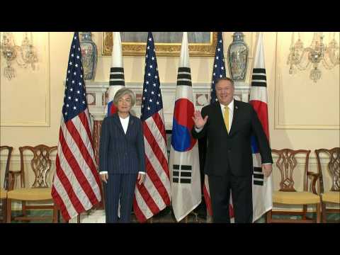 Pompeo meets South Korean FM week after US election