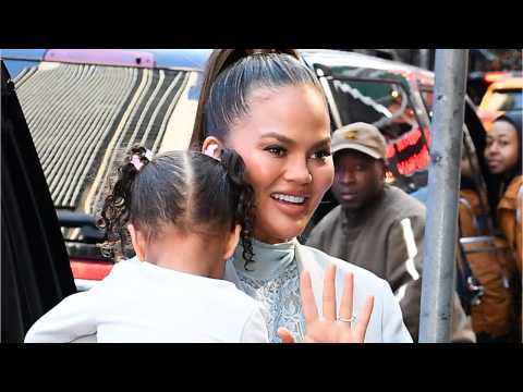 Chrissy Teigen's Daughter Honors Brother's Ashes