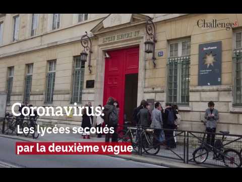 Coronavirus: la seconde vague secoue les lycées