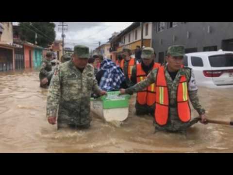 More than 80,000 affected, 12 dead due to rains in southeast Mexico