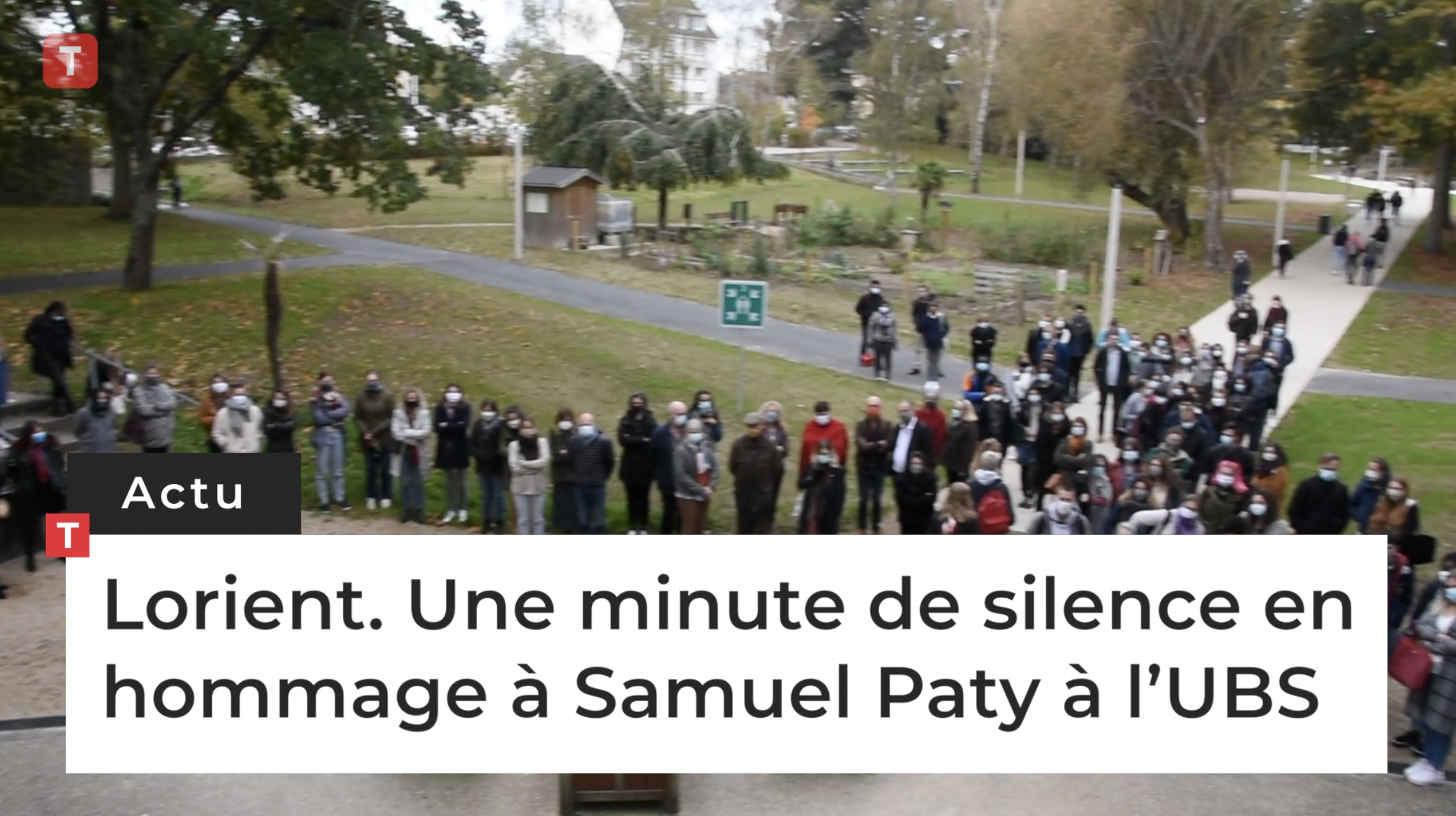 Lorient. Une minute de silence en hommage à Samuel Paty à l’UBS (Le Télégramme)
