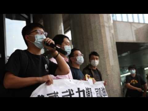 Hong Kong activists rally in support of Thai pro-democracy protesters