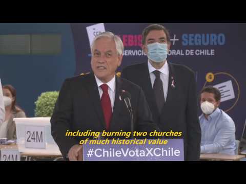 Piñera: Chile wants to live in peace after night of extreme violence