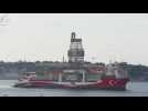 Turkish drilling vessel Kanuni arrives in Istanbul