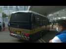 HK activist charged with secession, transported in police vehicle from court - Label : AFPTV - First images - Category : News