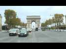 Covid-19: Paris's Champs-Elysées after France enters second lockdown