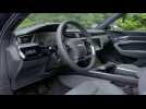 Audi e-tron S Sportback Interior Design in Navarra blue