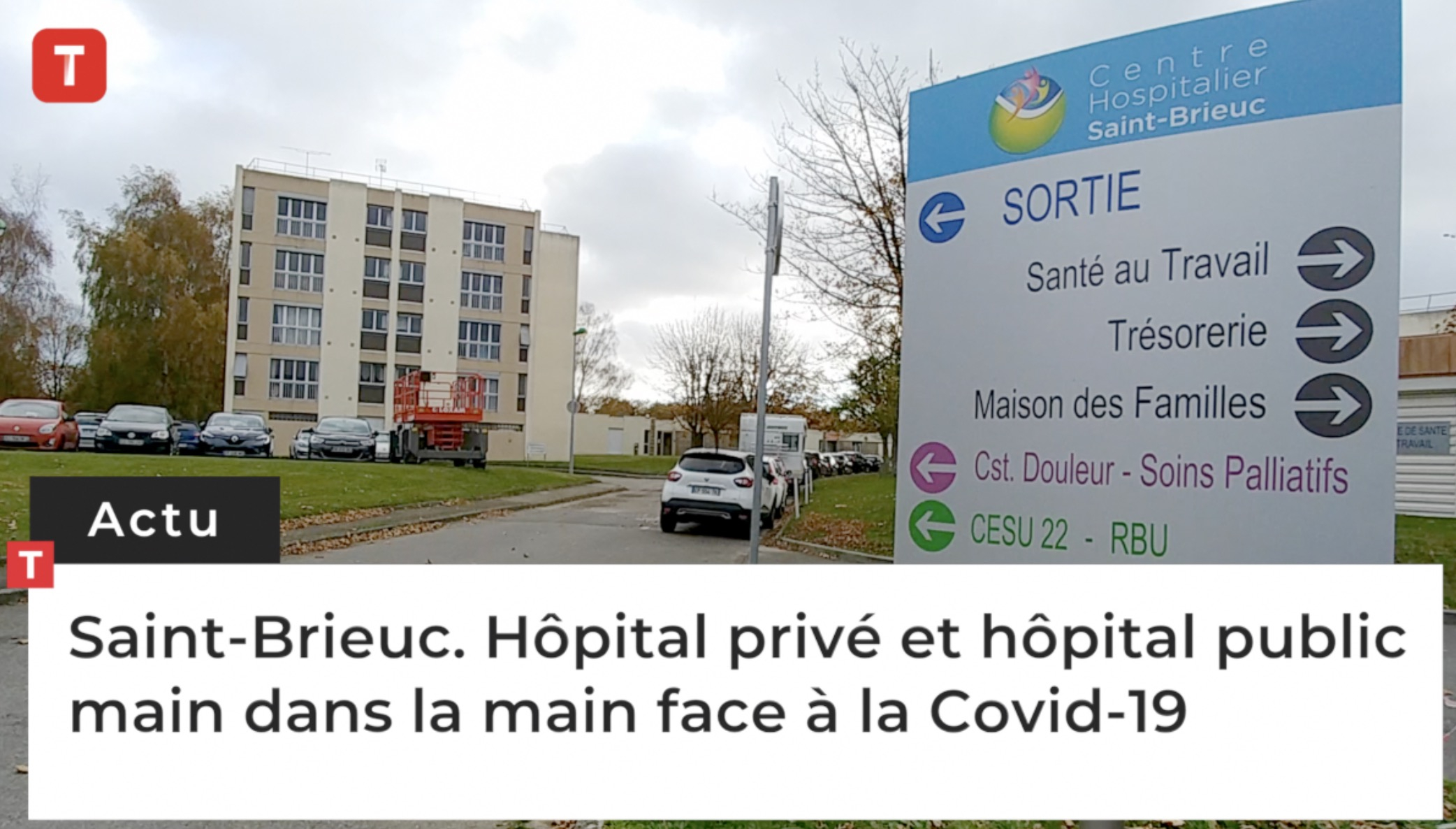 Saint-Brieuc. Hôpital privé et hôpital public main dans la main face à la Covid-19  (Le Télégramme)