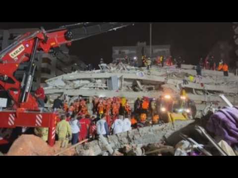 Powerful quake in the Aegean rocks Turkey and Greece, killing at least 22