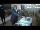 Ivory Coast opposition candidate casts vote in elections