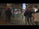 Police arrest four people during anti-lockdown protest in Bilbao, Spain