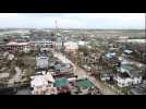 Aerial images: Flooding and destruction in the Philippines after Typhoon Goni