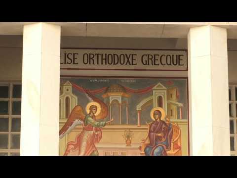 The Greek Orthodox church in Lyon closed after the attack on a priest