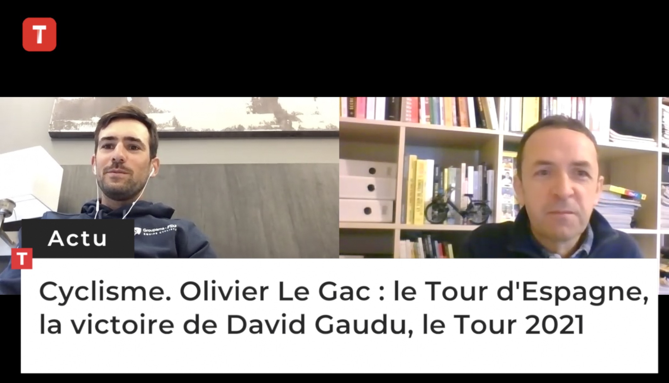 Cyclisme. Olivier Le Gac : le Tour d'Espagne, la victoire de David Gaudu, le Tour 2021 (Le Télégramme)