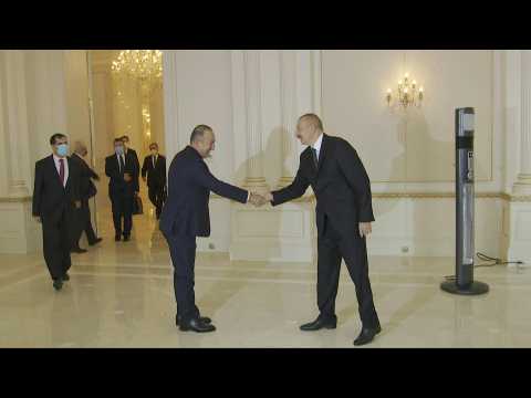 Nagorno-Karabakh: President of Azerbaijan meets with Turkish Foreign Minister