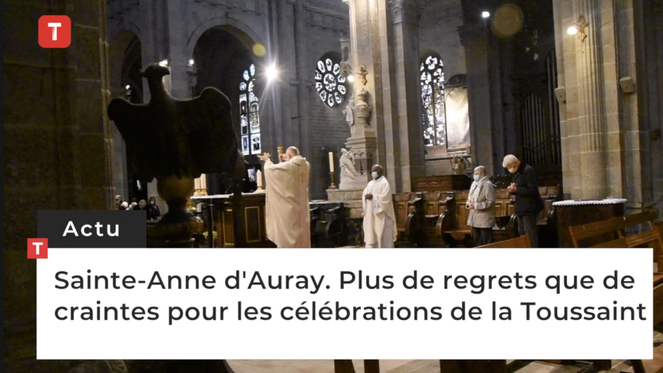 Sainte-Anne-d'Auray. Plus de regrets que de craintes pour les célébrations de la Toussaint  (Le Télégramme)