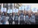 Sports sector holds march in Barcelona to demand reopening of sports facilities