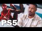 PS5 : Michael B. Jordan (Black Panther, Creed) joue à Spider-Man Miles Morales
