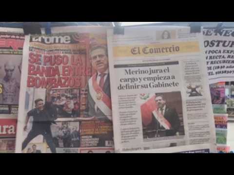Peru faces political turmoil after Congress votes to oust Vizcarra