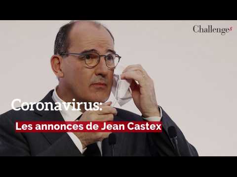 Coronavirus: les annonces de Jean Castex