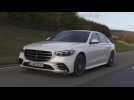 The new Mercedes-Benz S 500 4MATIC in Diamond white bright Driving Video