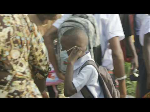 Schools reopen in Kinshasa after virus shutdown in DRC