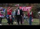 Trump supporters hold costume contest at 'Trumptober Fest'