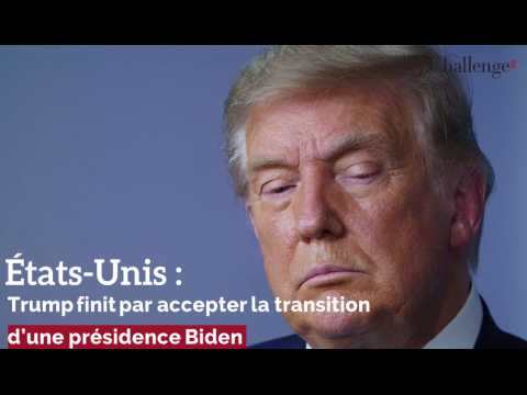 États-Unis : Trump finit par accepter la transition d’une présidence Biden